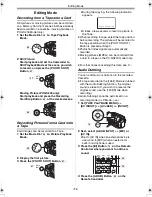 Предварительный просмотр 51 страницы Panasonic Palmcorder PV-GS120 Operating Instructions Manual