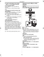 Предварительный просмотр 52 страницы Panasonic Palmcorder PV-GS120 Operating Instructions Manual