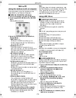 Предварительный просмотр 56 страницы Panasonic Palmcorder PV-GS120 Operating Instructions Manual