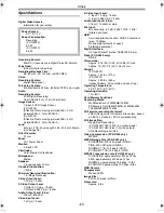 Предварительный просмотр 85 страницы Panasonic Palmcorder PV-GS120 Operating Instructions Manual