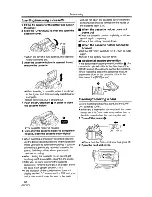 Предварительный просмотр 20 страницы Panasonic Palmcorder PV-GS300 Operating Instuctions