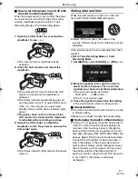 Предварительный просмотр 17 страницы Panasonic Palmcorder PV-GS320 Operating Instructions Manual