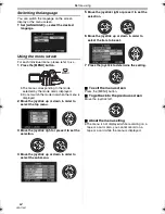 Предварительный просмотр 24 страницы Panasonic Palmcorder PV-GS320 Operating Instructions Manual