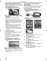 Предварительный просмотр 38 страницы Panasonic Palmcorder PV-GS320 Operating Instructions Manual