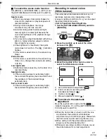 Предварительный просмотр 39 страницы Panasonic Palmcorder PV-GS320 Operating Instructions Manual