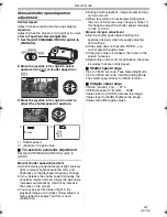 Предварительный просмотр 41 страницы Panasonic Palmcorder PV-GS320 Operating Instructions Manual