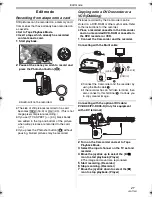 Предварительный просмотр 47 страницы Panasonic Palmcorder PV-GS320 Operating Instructions Manual