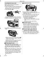 Предварительный просмотр 22 страницы Panasonic Palmcorder PV-GS500 Operating Instructions Manual