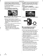 Предварительный просмотр 42 страницы Panasonic Palmcorder PV-GS500 Operating Instructions Manual