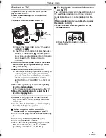 Предварительный просмотр 49 страницы Panasonic Palmcorder PV-GS500 Operating Instructions Manual