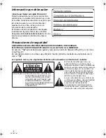 Предварительный просмотр 2 страницы Panasonic Palmcorder PV-GS81 (Spanish) Instrucciones De Funcionamiento