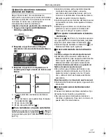 Предварительный просмотр 37 страницы Panasonic Palmcorder PV-GS81 (Spanish) Instrucciones De Funcionamiento