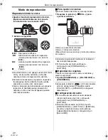 Предварительный просмотр 40 страницы Panasonic Palmcorder PV-GS81 (Spanish) Instrucciones De Funcionamiento