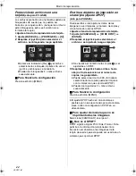 Предварительный просмотр 44 страницы Panasonic Palmcorder PV-GS81 (Spanish) Instrucciones De Funcionamiento