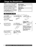 Preview for 2 page of Panasonic Palmcorder PV-L352 Operating Manual