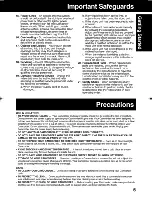 Preview for 5 page of Panasonic Palmcorder PV-L352 Operating Manual