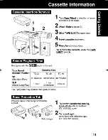 Preview for 11 page of Panasonic Palmcorder PV-L352 Operating Manual