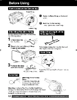 Preview for 12 page of Panasonic Palmcorder PV-L352 Operating Manual