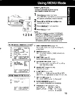 Preview for 13 page of Panasonic Palmcorder PV-L352 Operating Manual