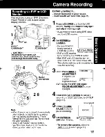 Preview for 17 page of Panasonic Palmcorder PV-L352 Operating Manual