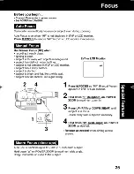 Preview for 25 page of Panasonic Palmcorder PV-L352 Operating Manual