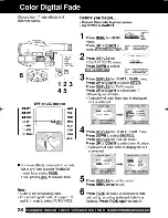 Preview for 28 page of Panasonic Palmcorder PV-L352 Operating Manual