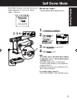 Предварительный просмотр 7 страницы Panasonic Palmcorder PV-L353 Operating Instructions Manual