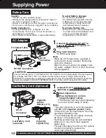 Предварительный просмотр 10 страницы Panasonic Palmcorder PV-L353 Operating Instructions Manual