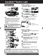 Предварительный просмотр 16 страницы Panasonic Palmcorder PV-L353 Operating Instructions Manual