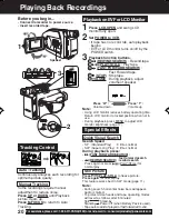 Предварительный просмотр 20 страницы Panasonic Palmcorder PV-L353 Operating Instructions Manual