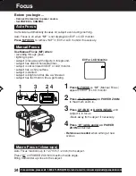 Предварительный просмотр 24 страницы Panasonic Palmcorder PV-L353 Operating Instructions Manual