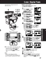 Предварительный просмотр 27 страницы Panasonic Palmcorder PV-L353 Operating Instructions Manual