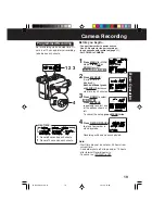 Preview for 19 page of Panasonic Palmcorder PV-L354-K Operating Instructions Manual