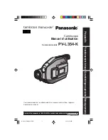 Предварительный просмотр 41 страницы Panasonic Palmcorder PV-L354-K Operating Instructions Manual