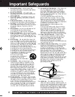 Предварительный просмотр 4 страницы Panasonic Palmcorder PV-L354 Operating Instructions Manual