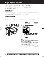 Предварительный просмотр 26 страницы Panasonic Palmcorder PV-L354 Operating Instructions Manual