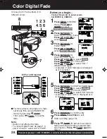 Предварительный просмотр 28 страницы Panasonic Palmcorder PV-L354 Operating Instructions Manual