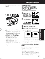 Предварительный просмотр 31 страницы Panasonic Palmcorder PV-L354 Operating Instructions Manual