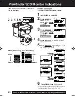 Предварительный просмотр 32 страницы Panasonic Palmcorder PV-L354 Operating Instructions Manual