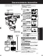 Предварительный просмотр 71 страницы Panasonic Palmcorder PV-L354 Operating Instructions Manual