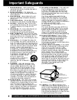 Preview for 4 page of Panasonic Palmcorder PV-L552 Operating Instructions Manual