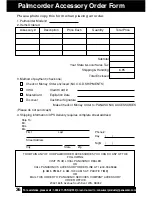 Preview for 36 page of Panasonic Palmcorder PV-L552 Operating Instructions Manual