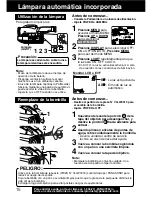 Preview for 58 page of Panasonic Palmcorder PV-L552 Operating Instructions Manual