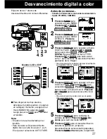 Preview for 69 page of Panasonic Palmcorder PV-L552 Operating Instructions Manual