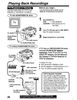 Preview for 28 page of Panasonic Palmcorder PV-L560 User Manual