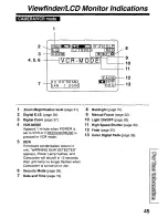 Preview for 45 page of Panasonic Palmcorder PV-L560 User Manual