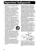 Предварительный просмотр 4 страницы Panasonic Palmcorder PV-L568 User Manual