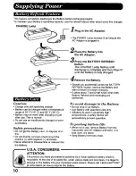 Предварительный просмотр 10 страницы Panasonic Palmcorder PV-L568 User Manual