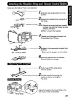 Предварительный просмотр 21 страницы Panasonic Palmcorder PV-L568 User Manual