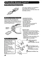 Предварительный просмотр 28 страницы Panasonic Palmcorder PV-L568 User Manual